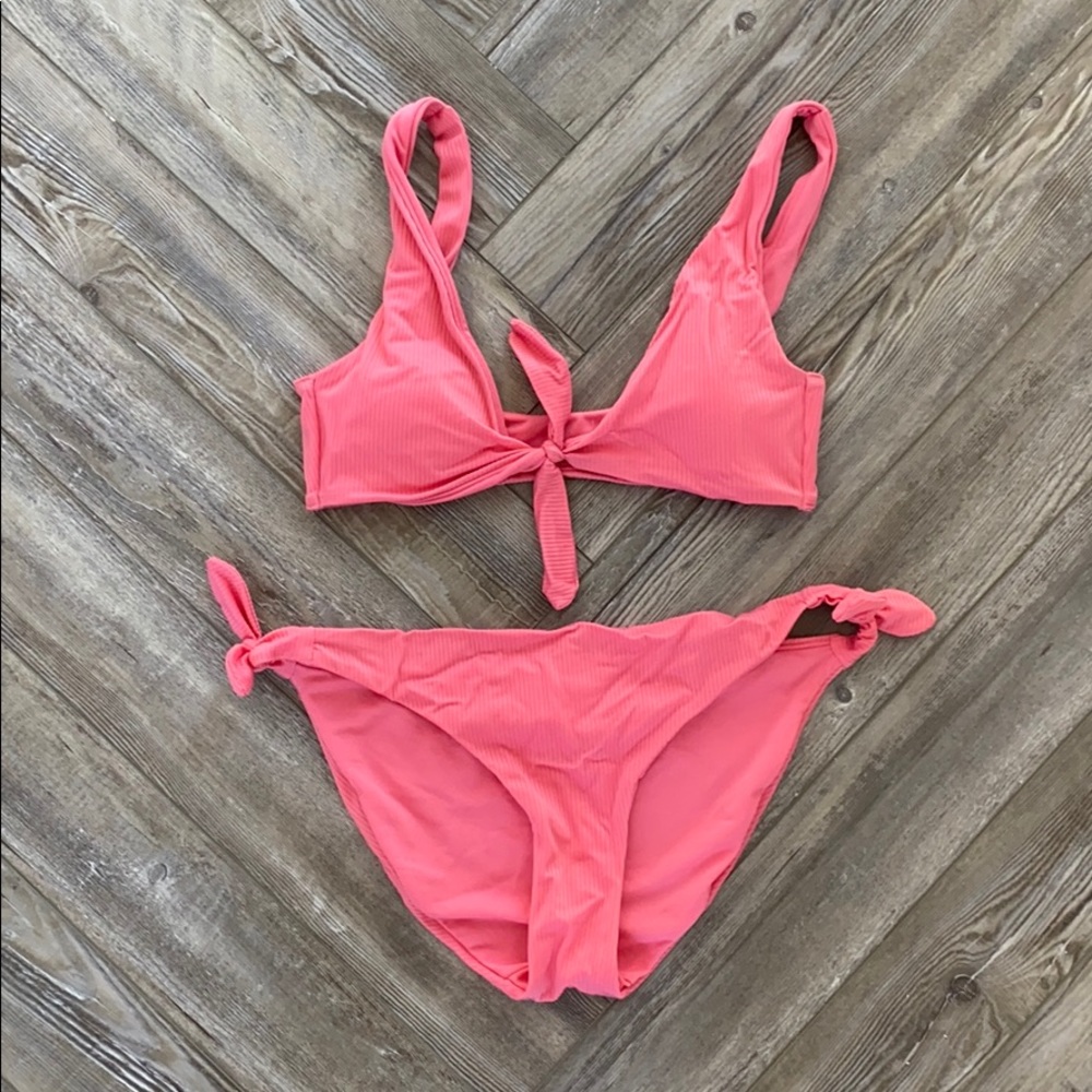 Pink bikini